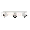 Oprawa sufitowa spot reflektor tuba biało czarna Karlota 3xGU10  Italux SPL-31959-B-WH perfektmarket.webp