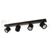 Oprawa sufitowa spot reflektor tuba czarna Karlota 4xGU10  Italux SPL-31959-4B-BK perfektmarket.webp