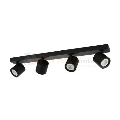 Oprawa sufitowa spot reflektor tuba czarna Karlota 4xGU10  Italux SPL-31959-4B-BK perfektmarket.webp