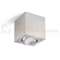 Oprawa natynkowa ruchoma kwadrat chrom srebrna tuba kostka Kobi OH-37 perfektmarket.webp