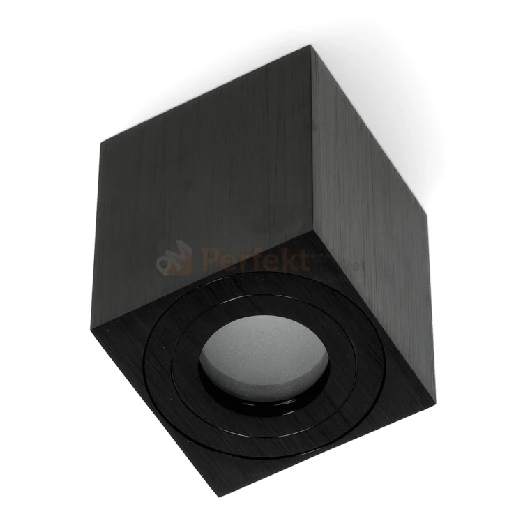 Oprawa punktowa łazienkowa IP44 Aquarius kwadratowa GU10 czarna KPASCZ KOBI 3 perfektmarket.webp