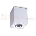 Oprawa punktowa łazienkowa IP44 Aquarius kwadratowa GU10 srebrna KPASCH KOBI 6 perfektmarket.webp