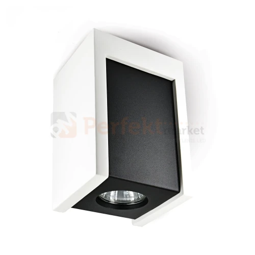 Oprawa sufitowa LED natynkowa stała Lindo Nero cube czarna KRLN perfektmarket.webp