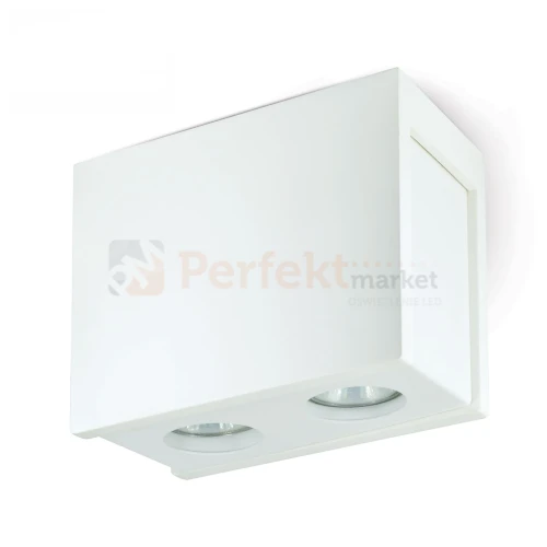 Oprawa sufitowa LED natynkowa stała Puro cube biała KRPO perfektmarket.webp