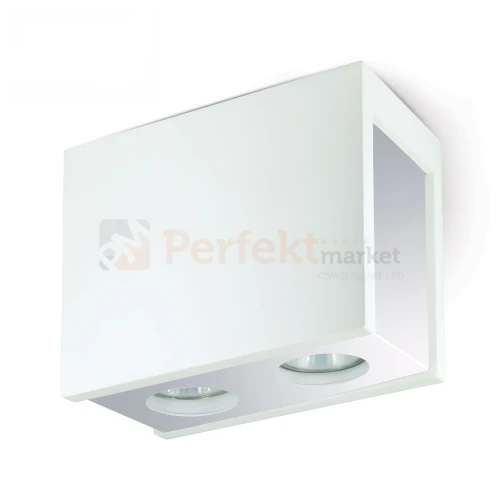 Oprawa sufitowa LED natynkowa stała Puro cube chrom KRPC perfektmarket.webp