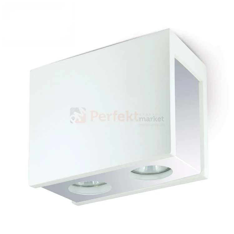 Oprawa sufitowa LED natynkowa stała Puro cube chrom KRPC perfektmarket.webp