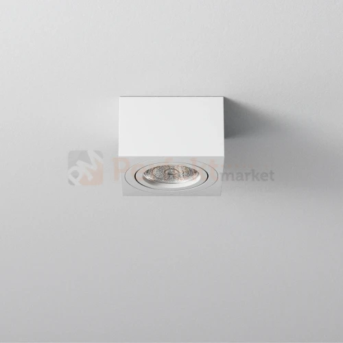 Oprawa natynkowa niska tuba ruchoma kwadratowa biała CARO insert 1 perfekmarket.webp