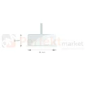 moduł LED 50mm INSERT GLOW do niskch opraw sufitowych 6.5W size perfektmarket.webp