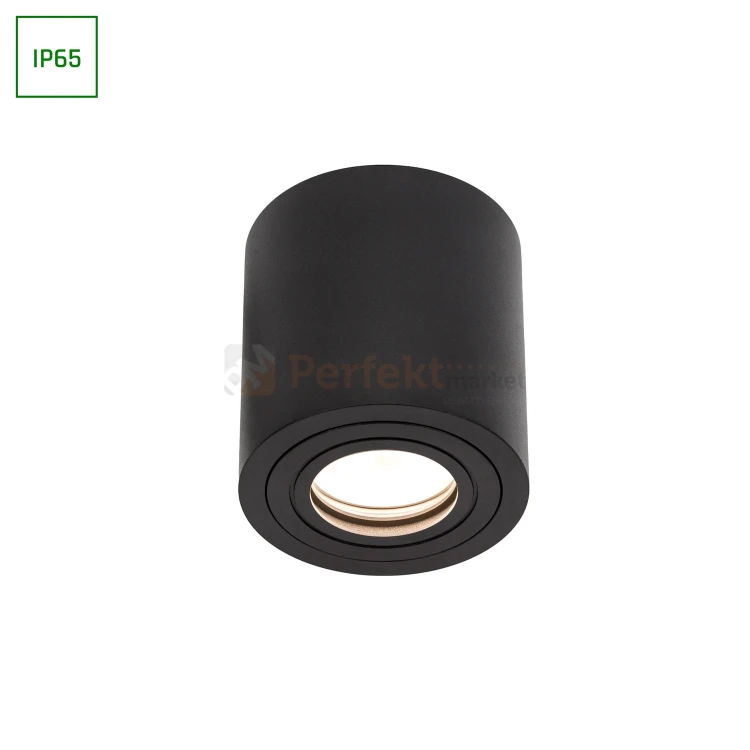 Oprawa punktowa łazienkowa IP65 CHLOE okrągła GU10 czarna 2 perfektmarket.webp