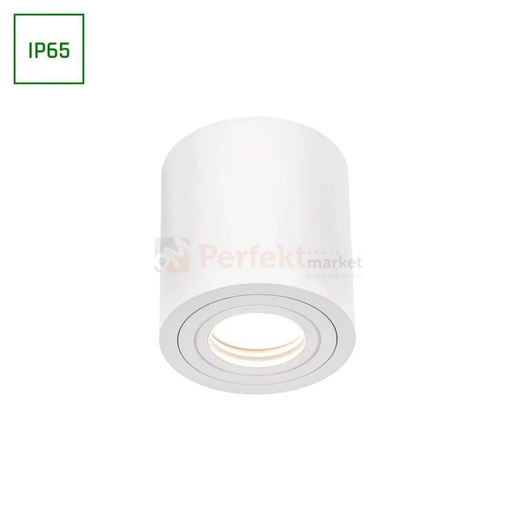 Oprawa punktowa łazienkowa IP65 CHLOE okrągła GU10 biała 3 perfektmarket.webp