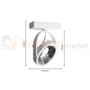 Oprawa natynkowa spot LUGAR WHITE 1xAR111 GU10 Milagro ML5703 perfektmarket 3.webp