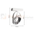 Oprawa natynkowa spot LUGAR WHITE 1xAR111 GU10 Milagro ML5703 perfektmarket 3.webp