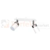 Lampa sufitowa biała chrom spot JOKER WHITE 2xGU10 MLP899 Milagro perfektmarket.webp