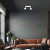 Lampa sufitowa biała złota spot JOKER WHITE GOLD 2xGU10 MLP6129 aranżacja 1 perfektmarket.webp