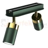 Lampa sufitowa czarna zielona złota JOKER GREEN GOLD 2xGU10 MLP7718 2 perfektmarket.webp