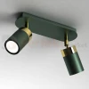 Lampa sufitowa czarna zielona złota JOKER GREEN GOLD 2xGU10 MLP7718 perfektmarket.webp