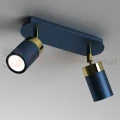 Lampa sufitowa czarna granatowa złota JOKER NAVY BLUE GOLD 2xGU10 MLP7723 1 perfektmarket.webp