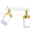 Lampa sufitowa biała złota JOKER WHITE GOLD 3xGU10 MLP6130 1 perfektmarket.webp