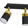 Lampa sufitowa czarna złota JOKER BLACK GOLD 3xGU10 MLP6125 1 perfektmarket.webp