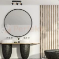 Lampa sufitowa czarna drewno JOKER BLACK WOOD 3xGU10 MLP6304 aranżacja perfektmarket.webp