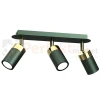 Lampa sufitowa zielona złota JOKER GREEN GOLD 3xGU10  MLP7719 perfektmarket.webp