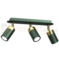 Lampa sufitowa zielona złota JOKER GREEN GOLD 3xGU10  MLP7719 perfektmarket.webp