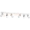 Lampa sufitowa biała chrom spot JOKER WHITE 6xGU10 MLP908 perfektmarket.webp