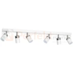 Lampa sufitowa biała chrom spot JOKER WHITE 6xGU10 MLP908 perfektmarket.webp