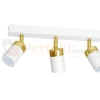 Lampa sufitowa biała złota spot JOKER WHITE GOLD 6xGU10 MLP6131 2 perfektmarket.webp