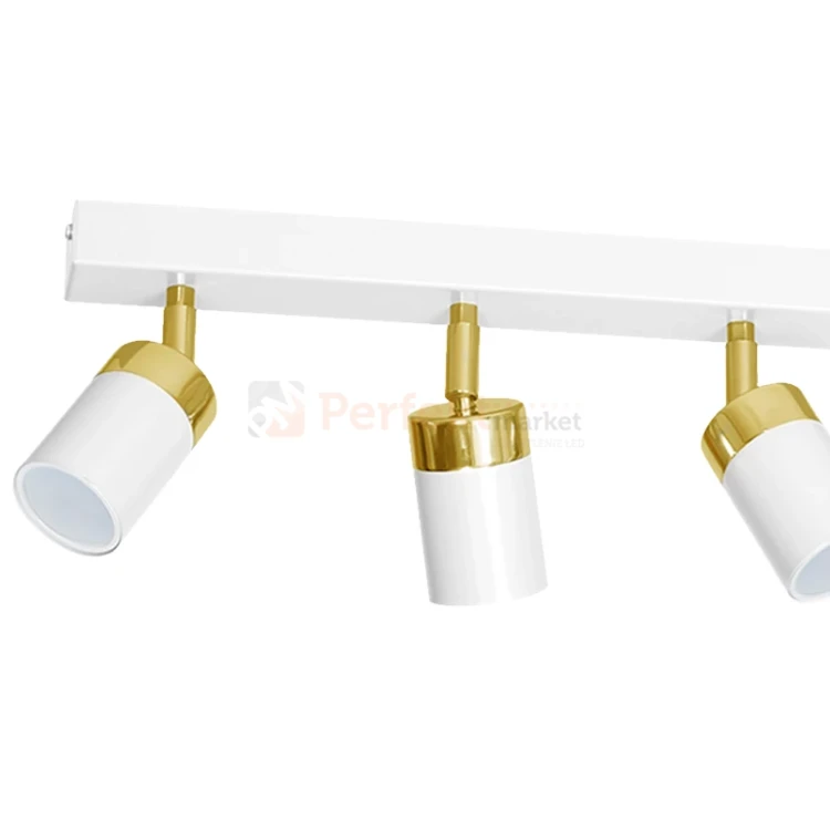 Lampa sufitowa biała złota spot JOKER WHITE GOLD 6xGU10 MLP6131 2 perfektmarket.webp