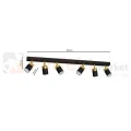 Lampa sufitowa czarna złota spot JOKER BLACK GOLD 6xGU10 MLP6126 wymiary perfektmarket.webp