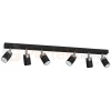 Lampa sufitowa  czarna chrom spot JOKER BLACK 6xGU10 MLP1340 1 perfektmarket.webp