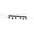 Lampa sufitowa  czarna chrom spot JOKER BLACK 6xGU10 MLP1340wymiary perfektmarket.webp