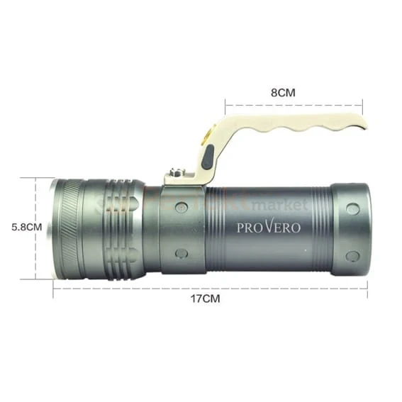 Latarka LED szperacz CREE XM-L T6 10W perfektmarket 3.webp