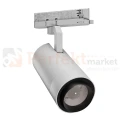 Oprawa PAVA 2 LED 19-42W 4000K 20-45° 1800-3200lm na szynę 3 fazową regulacja kąta świecenia biała perfektmarket 1.webp