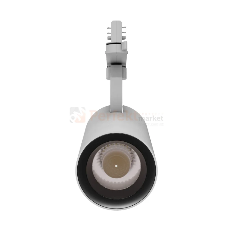 Oprawa PAVA 2 LED 19-42W 4000K 20-45° 1800-3200lm na szynę 3 fazową regulacja kąta świecenia biała perfektmarket 2.webp
