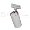 Oprawa PAVA 2 LED 19-42W 4000K 20-45° 1800-3200lm na szynę 3 fazową regulacja kąta świecenia biała perfektmarket 4.webp