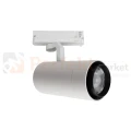 Oprawa PAVA 2 LED 19-42W 4000K 20-45° 1800-3200lm na szynę 3 fazową regulacja kąta świecenia biała perfektmarket 6.webp
