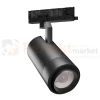 Oprawa PAVA 2 LED 19-42W  20-45° 1800-3200lm czarna na szynę 3 fazową regulacja kąta świecenia perfektmarket 1.webp