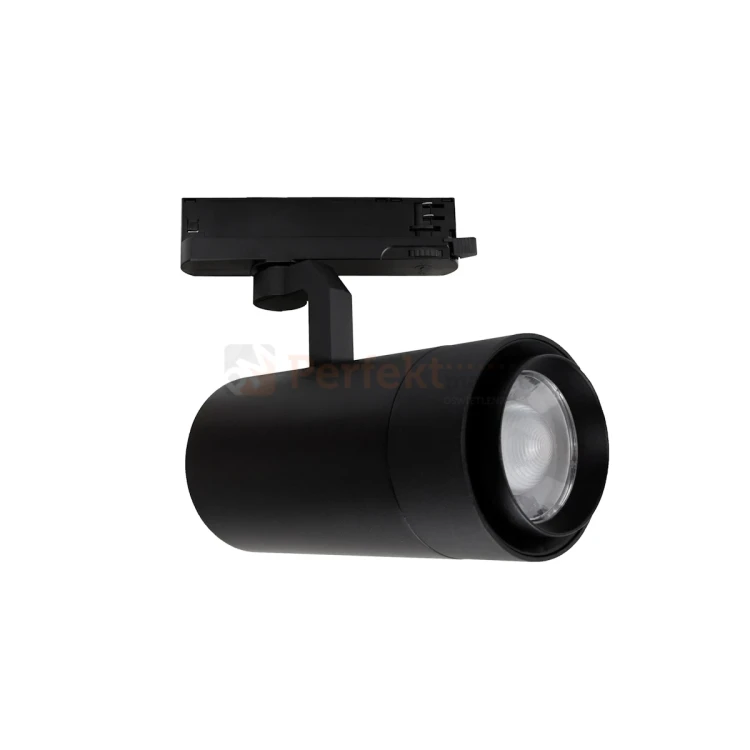 Oprawa PAVA 2 LED 19-42W  20-45° 1800-3200lm czarna na szynę 3 fazową regulacja kąta świecenia perfektmarket 6.webp