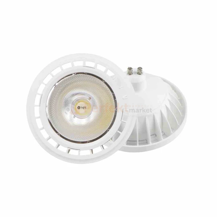 ŻARÓWKA AR111 - 10W GU10 3000K/ Biała AR8038