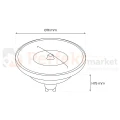 Żarówka LED AR111 GU10 230V 10.5W czarna z odbłyśnikiem 4000K 2 perfektmarket.webp