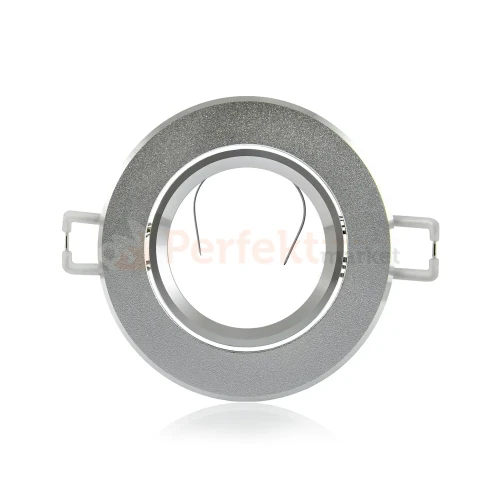 Oprawa halogenowa okrągła ruchoma East Opal srebrna piaskowana perfekt market.webp