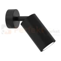 Kinkiet czarny tuba HUDSON BLACK 1xGU10 MLP8794 perfektmarket.webp