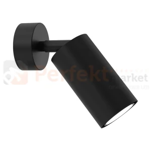Kinkiet biały tuba HUDSON BLACK 1xGU10 MLP8794
