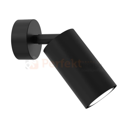 Kinkiet czarny tuba HUDSON BLACK 1xGU10 MLP8794 perfektmarket.webp