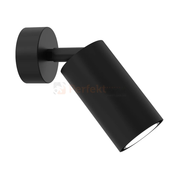 Kinkiet czarny tuba HUDSON BLACK 1xGU10 MLP8794 perfektmarket.webp