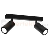 Lampa sufitowa spot regulowany czarny HUDSON BLACK 2xGU10 MLP8795 perfektmarket.webp
