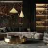 Lampa wisząca złota CAPITAL GOLD Ø46cm 1xGX53 MLP0951 2 perfektarket.webp