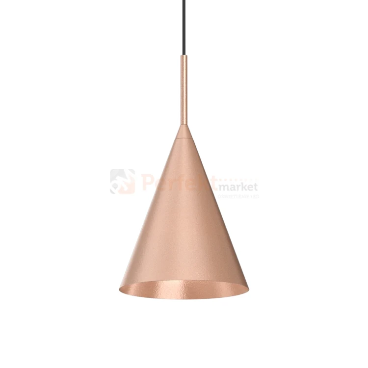 Lampa wisząca złota CAPITAL ROSE GOLD Ø17cm 1xGX53 MLP0966 1 perfektmarket.webp